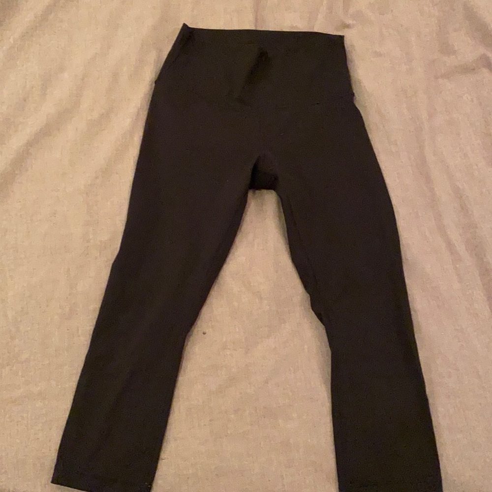 Lululemon high rise crop wunder under
